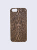 Aztec Pattern Laser Engraved Wooden iPhone Case