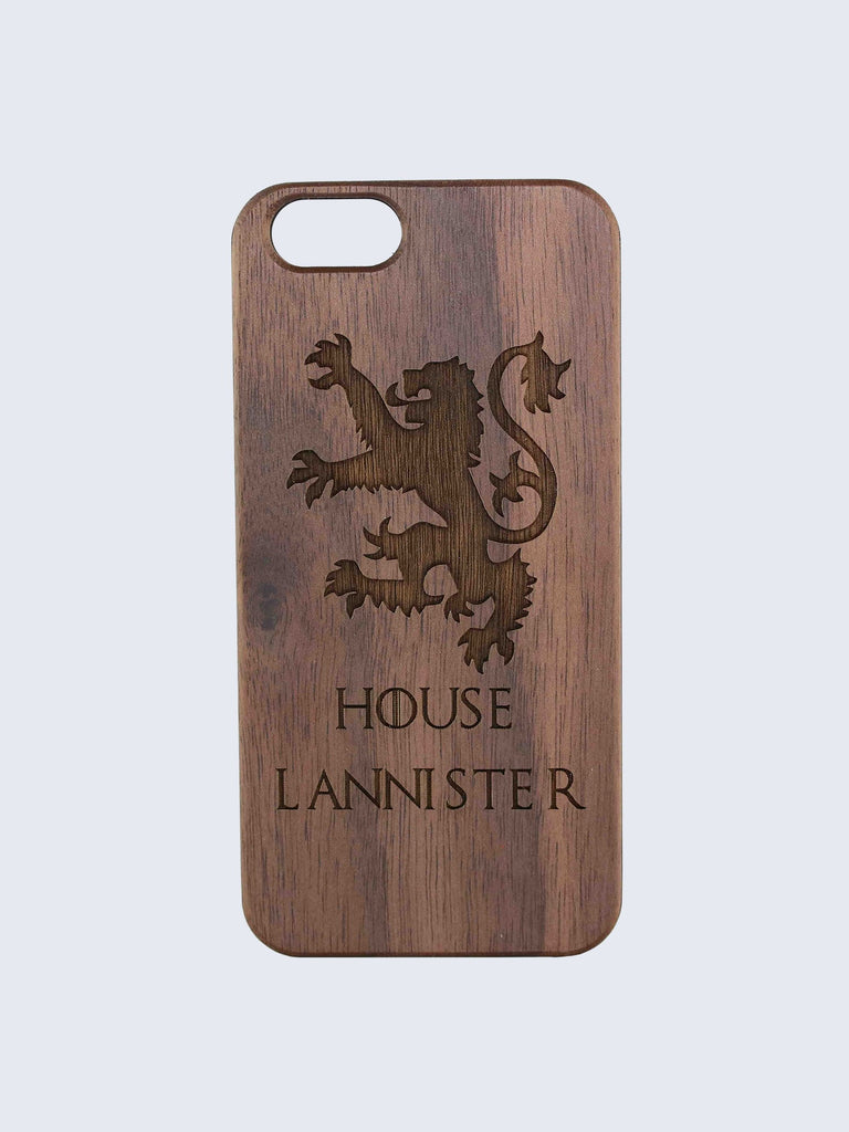 Lannister Game Of Thrones Laser Engraved Wooden iPhone Case
