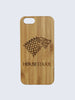 Stark Game Of Thrones Laser Engraved Wooden iPhone Case