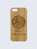 Targaryen Game Of Thrones Laser Engraved Wooden iPhone Case