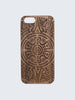 Tribal Pattern Laser Engraved Wooden iPhone Case